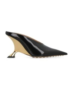 Bottega Veneta Rocket Leather Mules