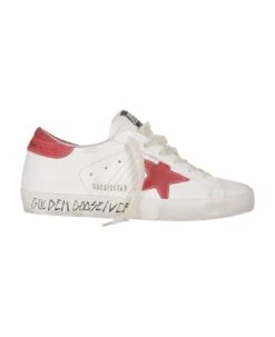 Golden Goose Super-star Nappa Upper Suede Star And Heel Signatu