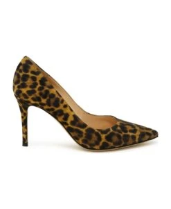 Gianvito Rossi Leopard Suede Pumps