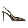 Dolce & Gabbana Kim Dolce&gabbana - Leather Pointy-toe Slingbacks