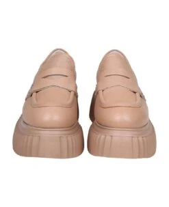 AGL Dany Mocassin In Leather Camel -Urban Shoes World ca4e7a1c808605096ee183c348485d48