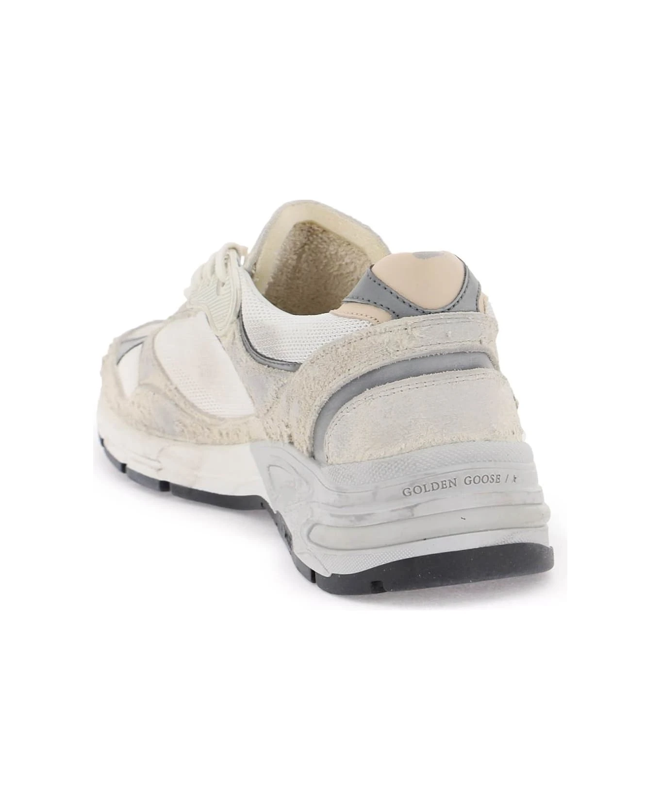 Golden Goose 'dad-star' Sneakers In Mesh And Suede Leather 3 Golden Goose 'dad-star' Sneakers In Mesh And Suede Leather - Image 3