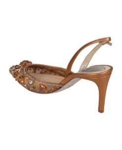 Crystal Embellished Slingback Sandals -Urban Shoes World cf2cdfc1282cfb3bbacdfe01f4b26437