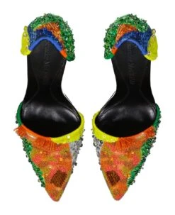 Alexander McQueen Paillette Pumps -Urban Shoes World d206f53fa28224d8e8ccea37eca3cc4d