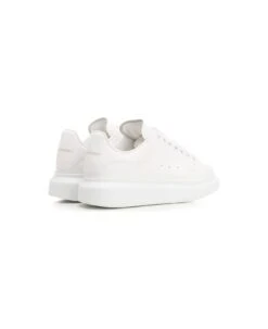 Alexander McQueen Total White "oversize" Sneakers -Urban Shoes World d22597d6c35427ee4103b08e052850b1