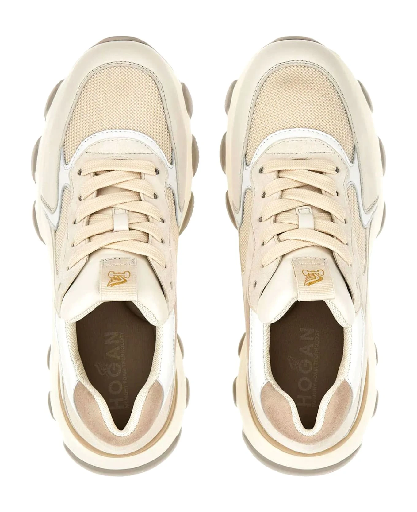 Sneakers Hogan Hyperactive Ivory Pink 4 Sneakers Hogan Hyperactive Ivory Pink - Image 4