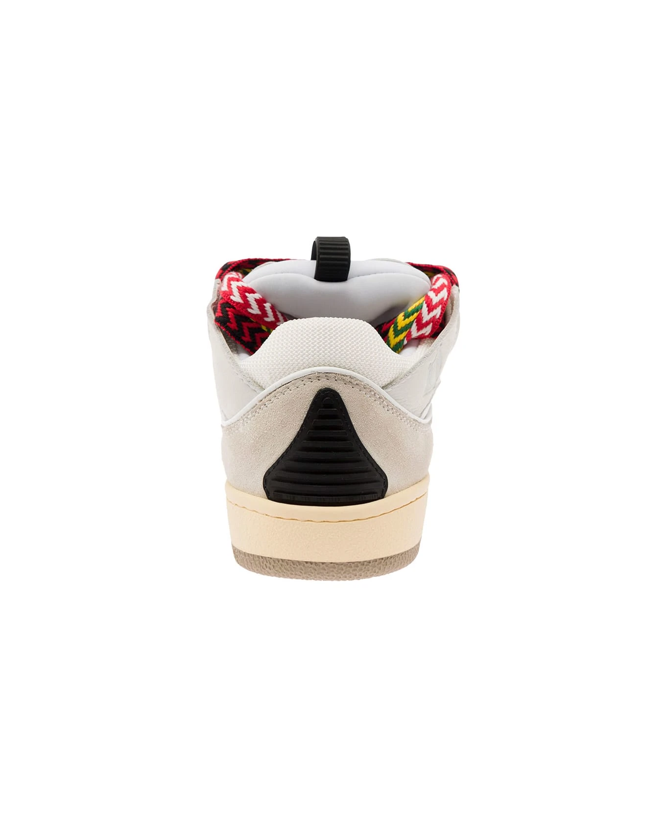 'curb' Sneaker In Leather Multicolor Woman Lanvin 4 'curb' Sneaker In Leather Multicolor Woman Lanvin - Image 4