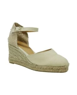Castañer Castaner Canvas Carol Ivory Sandals Espadrilles -Urban Shoes World d6dd3e3652a58482cce26a178f8ee778