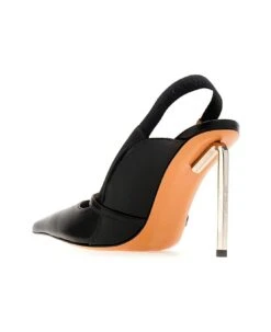 Off-White Pointed Toe Singback Pumps -Urban Shoes World d71cf26eb664b2684fdee9444d63a428