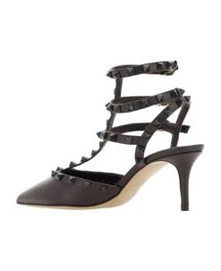 Valentino Garavani Rockstud Ankle Strap Pumps -Urban Shoes World d7ce24e1d362177048c9b4624d74176d
