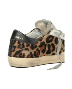 Golden Goose Super-star Leopard Horsy Upper Suede Toe Leather Star And Heel -Urban Shoes World da7c31d6a207e4373485b8d259cee491