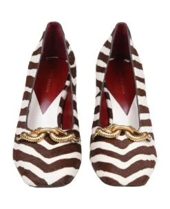 Tory Burch Pump Jessa In Zebra Pony With Gold Buckle -Urban Shoes World dba43a200082ebb52d69ce29b5b3e231