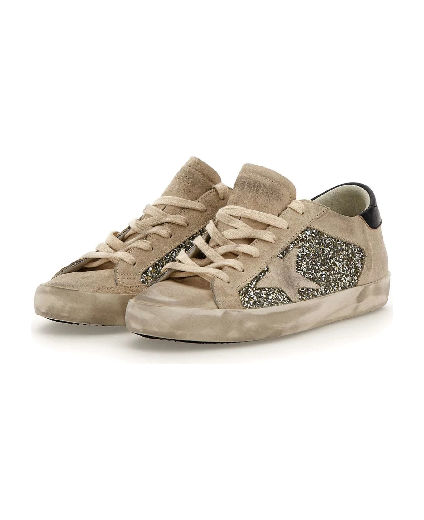 Golden Goose "superstar Double Quarter" Suede Sneakers 4 Golden Goose "superstar Double Quarter" Suede Sneakers - Image 4