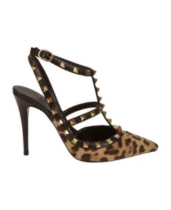 Valentino Garavani Ankle Strap Rockstud T. 100