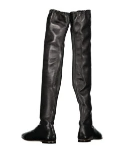 Bottega Veneta Leather Over-the-knee Boots -Urban Shoes World ddefc465c91c4cb782e3e66afe0b99c0