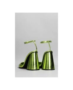 Luz Sandals In Green Leather -Urban Shoes World ddf5346d795cd9a23741ea78c87d1742