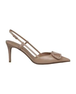 Valentino Garavani Vlogo Signature Slingback Pumps