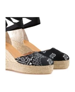 MC2 Saint Barth Espadrillas With High Wedge And Ankle Lace -Urban Shoes World e55a60f9023f09c9f3dca298b10a4df5