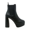 Christian Louboutin Black Leather Movidastic 130 Calf Ankle Boots