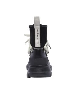 Alexander McQueen Tread Booties -Urban Shoes World efd55f220ca1e692148bfe06afb2b8b2