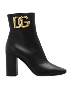 Dolce & Gabbana Heeled Leather Boots