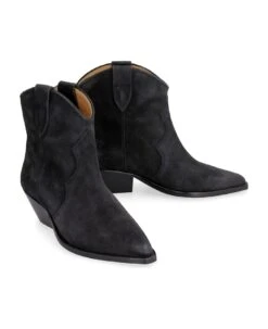 Dewina Suede Cowboy Boots -Urban Shoes World f1c1f42ee77c17a07a83448ab03cf1ab