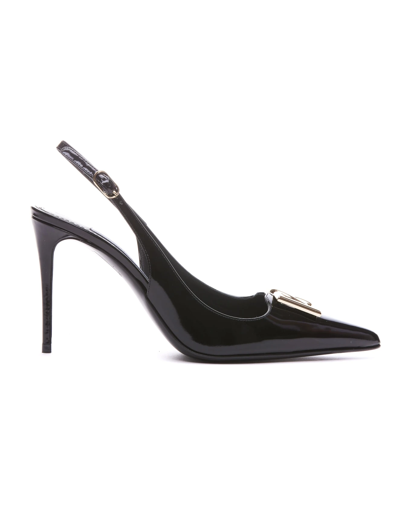 Dolce & Gabbana Dg Logo Slingback 1 Dolce & Gabbana Dg Logo Slingback