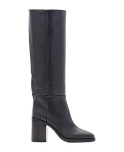 Paris Texas 95mm Ophelia Crinckled Leather Boots
