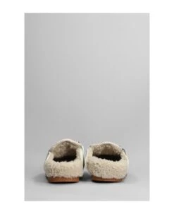 Mou Winter Bio Slipper-mule In White Leather -Urban Shoes World f4038c133284d79108eed88f99a5e347