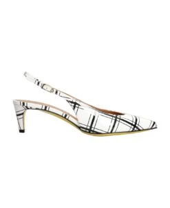 Marni Pumps In White Leather