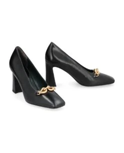 Tory Burch Jessa Pump Leather Pumps -Urban Shoes World f520ce39764c0c3a2030f7b8e5d4c56d