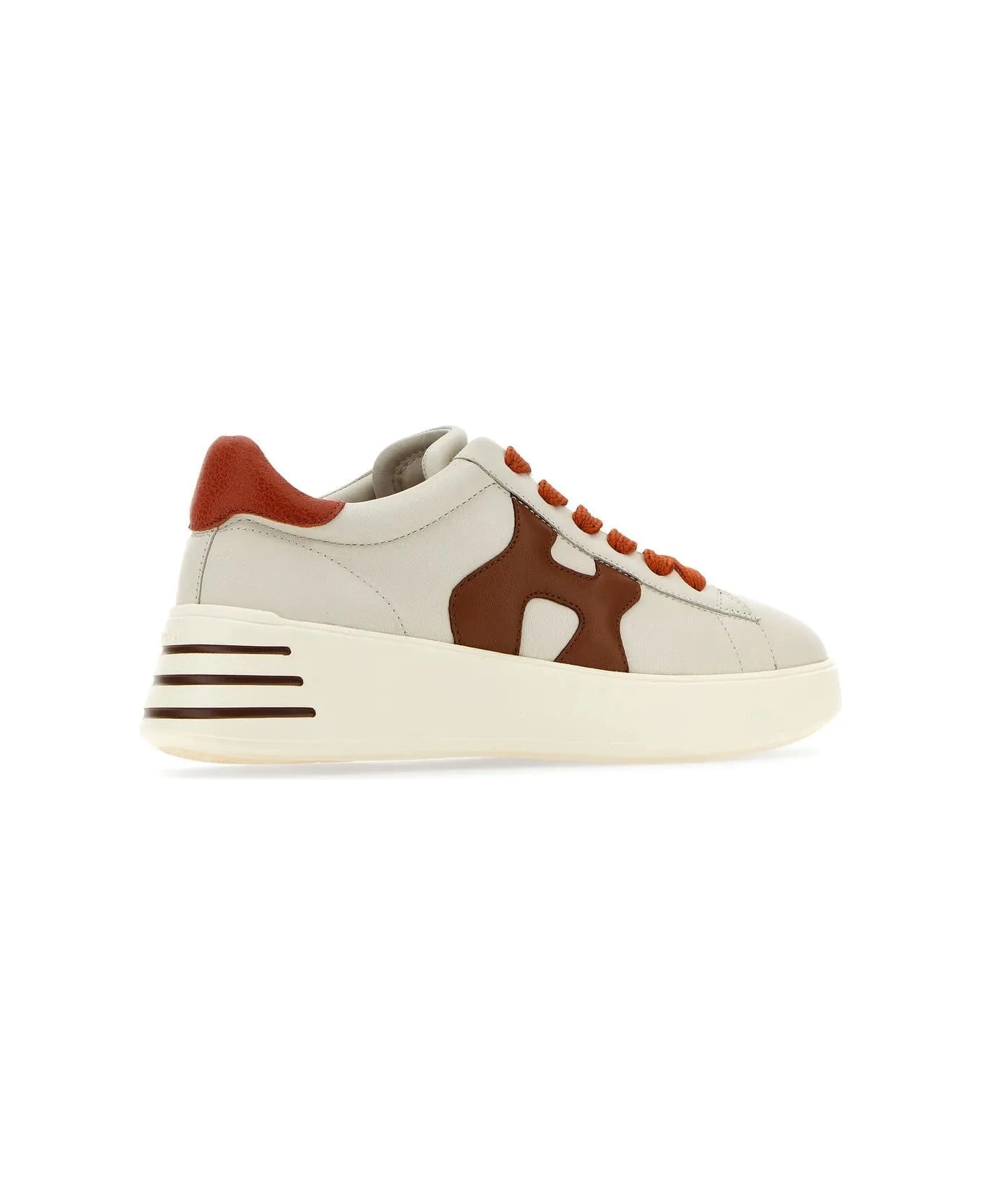 Hogan White Leather Rebel Sneakers 3 Hogan White Leather Rebel Sneakers - Image 3