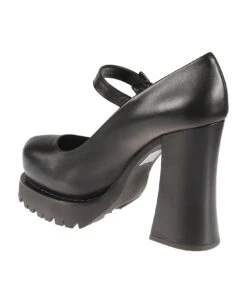 MOSCHINO Ankle Strap Block Heel Pumps -Urban Shoes World fa9dde2a3afab10a007c08fb777cc0c0