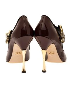 Dolce & Gabbana Cardinale Leather Pumps -Urban Shoes World fb8ed6001f5ca3a9885d16ac93bdc005