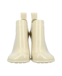 Bottega Veneta Shine Square Toe Ankle Rain Boots -Urban Shoes World fe80cfac04edff28c41c8006d106bdf8